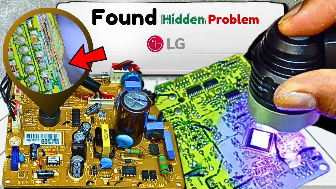 Reviving a Dead LG AC Indoor Circuit Board – Full Repair Reviving a Dead LG AC Indoor Circuit Board – Full Repair