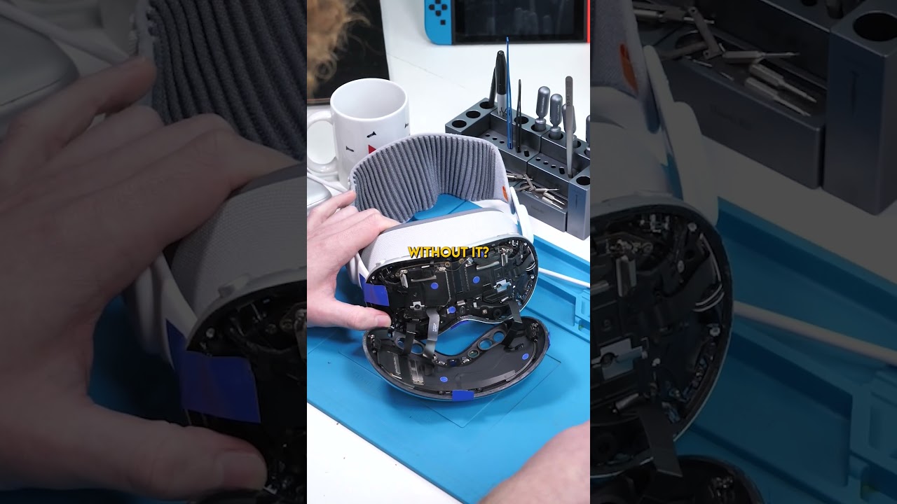 Can The Apple Vision Pro Go… TRANSPARENT? #Shorts Can The Apple Vision Pro Go… TRANSPARENT? #Shorts