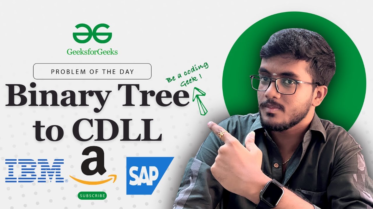 Binary Tree to CDLL | C++, Java, Python | S.C Binary Tree to CDLL | C++, Java, Python | S.C