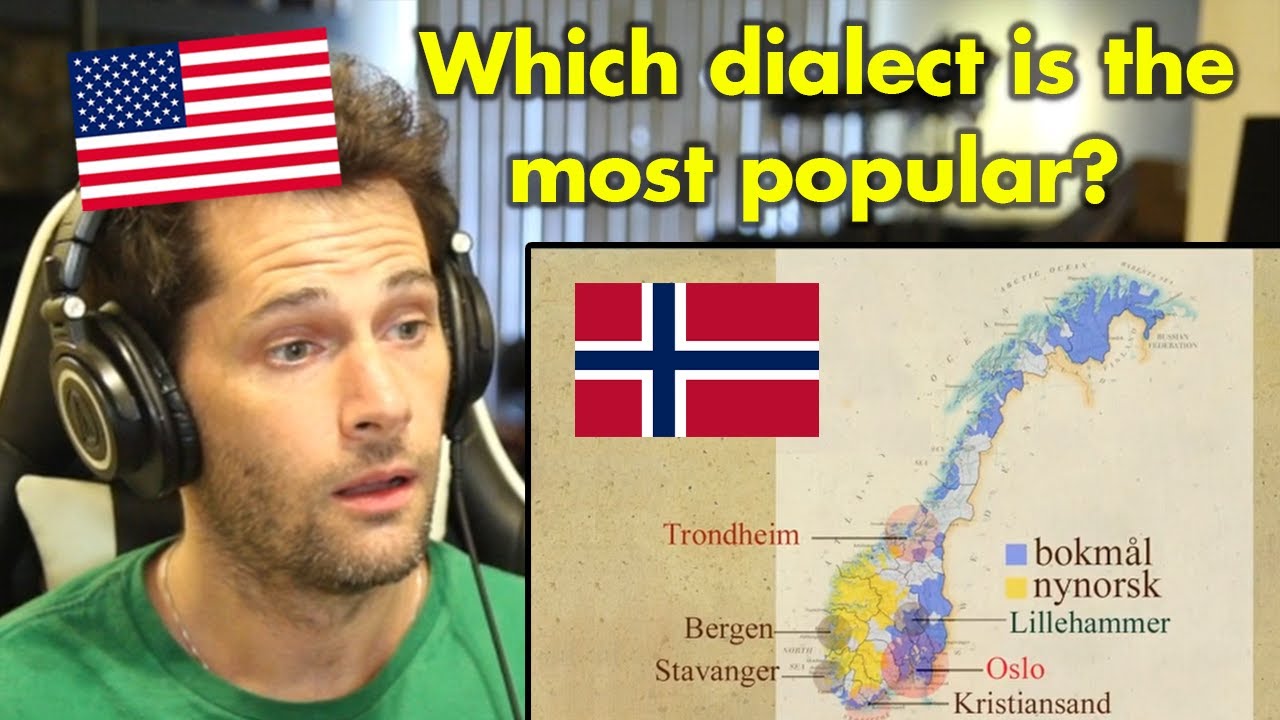 American Reacts to Norwegian Dialects Explained | Part 2 American Reacts to Norwegian Dialects Explained | Part 2