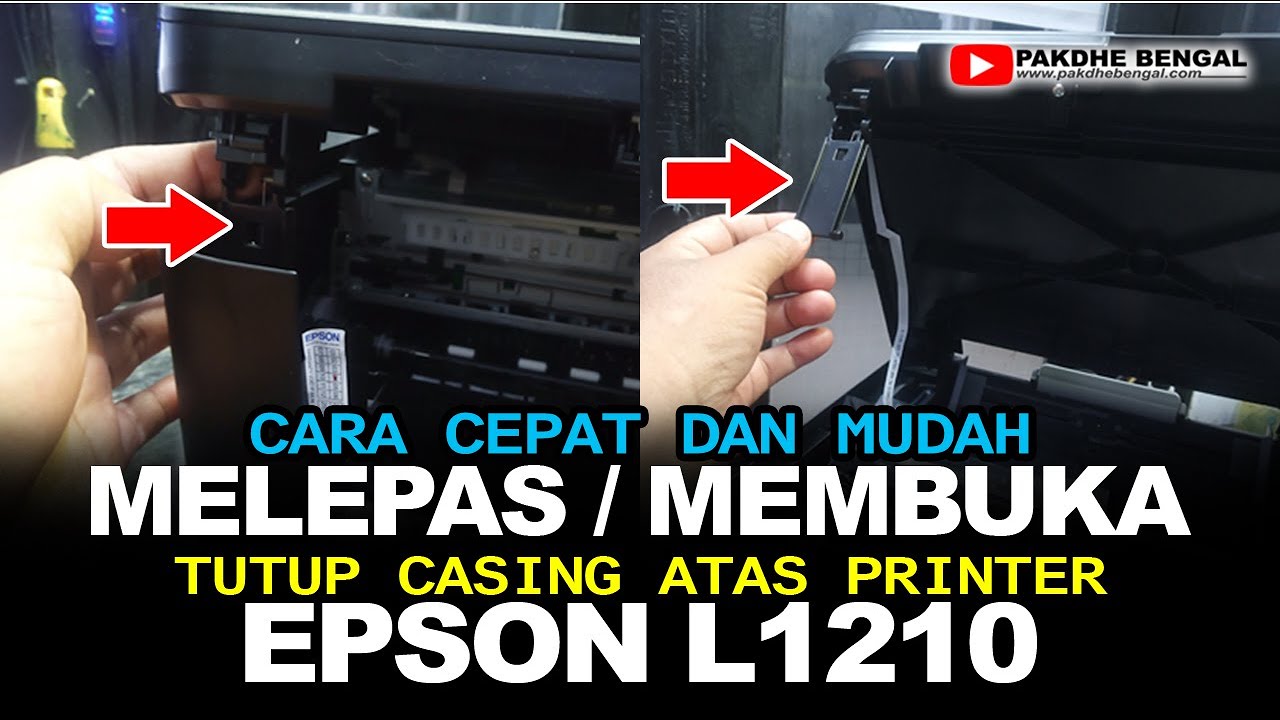How to Open and Remove the Top Casing Cover of an Epson Printer How to Open and Remove the Top Casing Cover of an Epson Printer