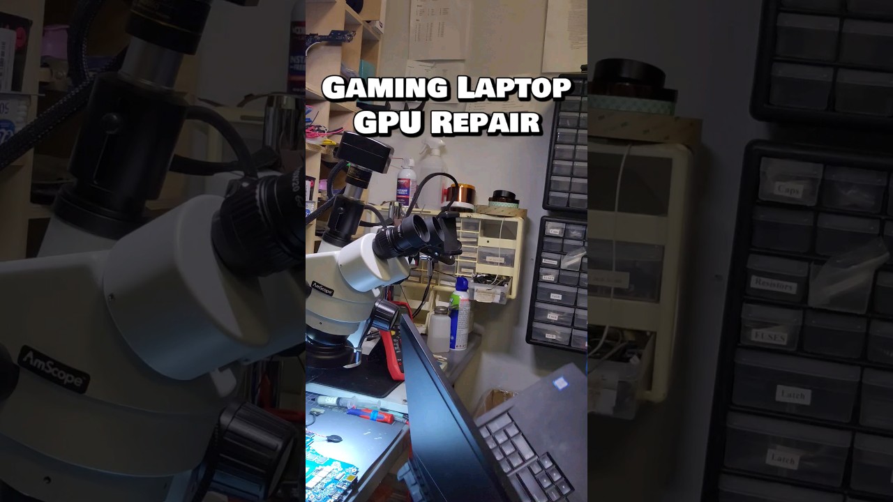 SAVED! Alienware Laptop GPU Repair #shorts #laptoprepair SAVED! Alienware Laptop GPU Repair #shorts #laptoprepair