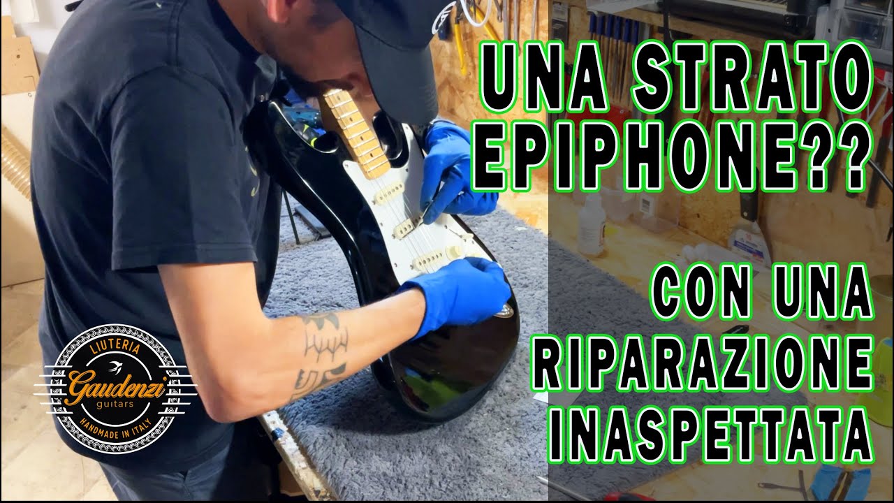 Epiphone “Stratocaster”: Setup and Repair Epiphone “Stratocaster”: Setup and Repair