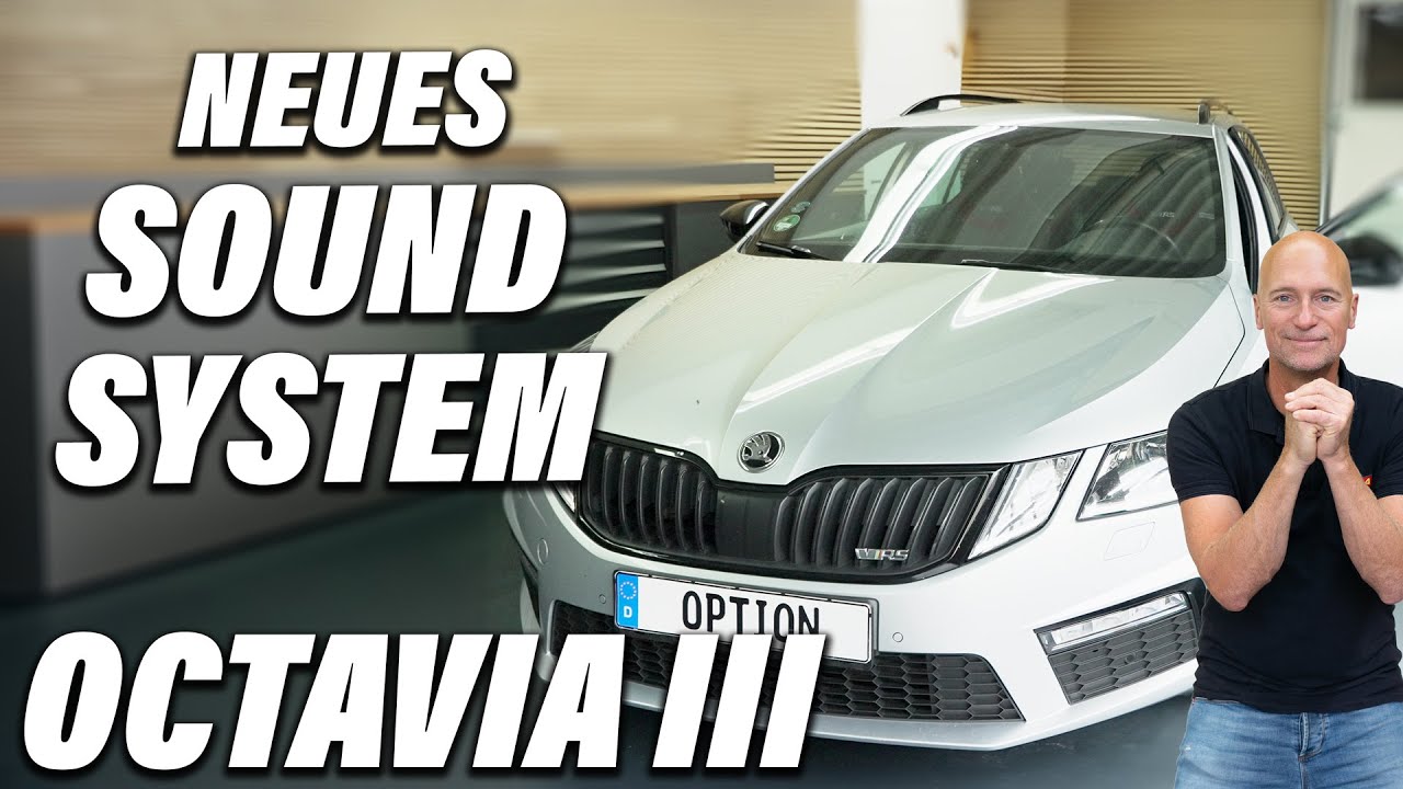 Retrofit Skoda Octavia 3 sound system with DSP power amplifier, Retrofit Skoda Octavia 3 sound system with DSP power amplifier,