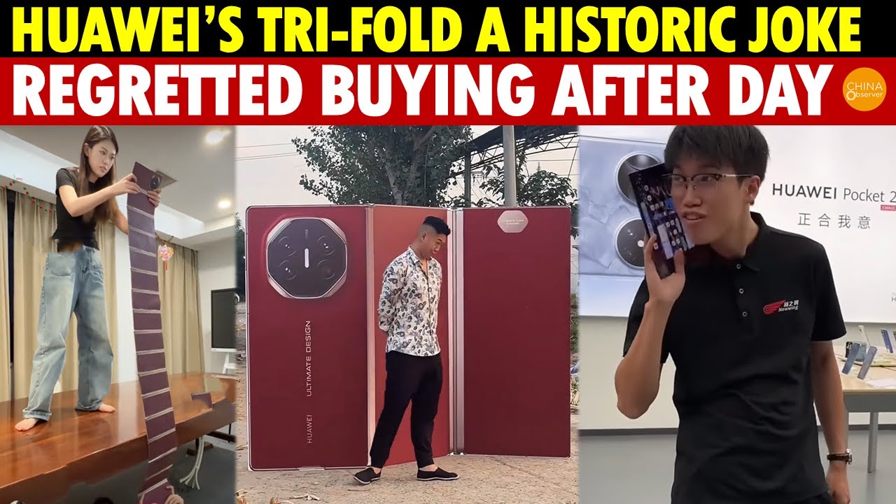 Huawei’s Tri-Fold Is a Historic Joke! Regretted Buying I Huawei’s Tri-Fold Is a Historic Joke! Regretted Buying I