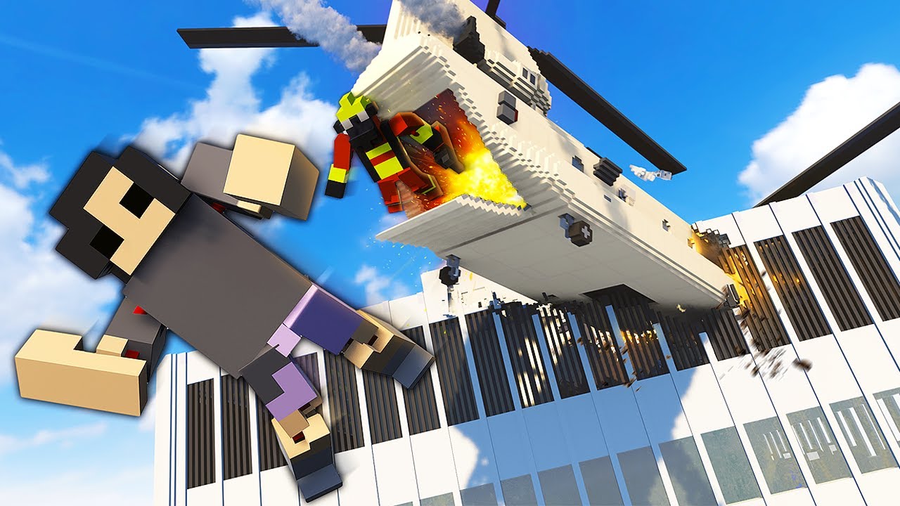 Helicopter Rescue Ends in HUGE Crash – Teardown Mods Helicopter Rescue Ends in HUGE Crash – Teardown Mods