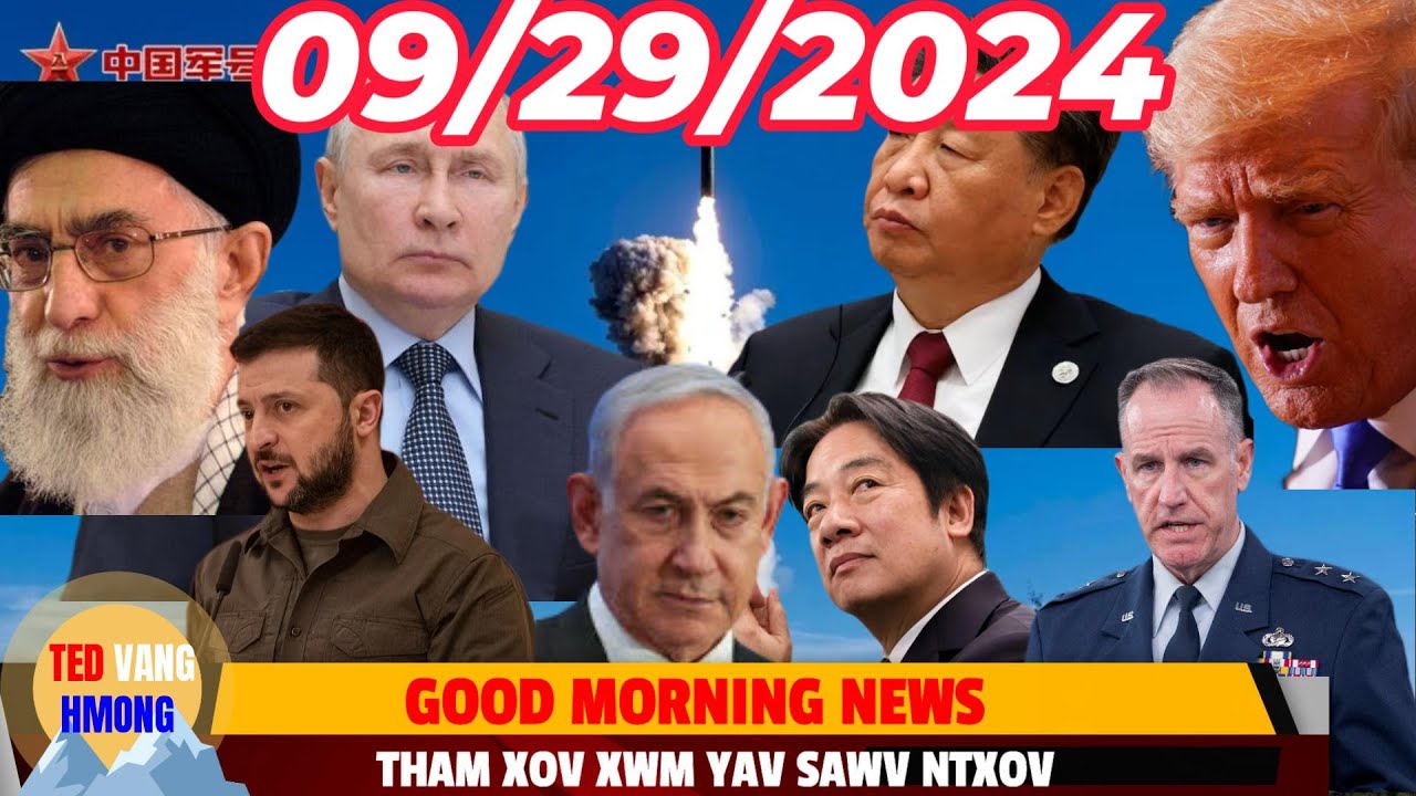 09/29/2024 TOP MORNING NEWS ISRAEL KILLED ANOTHER, 09/29/2024 TOP MORNING NEWS ISRAEL KILLED ANOTHER,