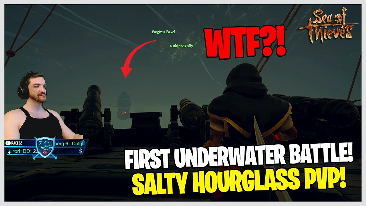 The First UNDERWATER BATTLE?! HOURGLASS PVP! (Very Salty The First UNDERWATER BATTLE?! HOURGLASS PVP! (Very Salty
