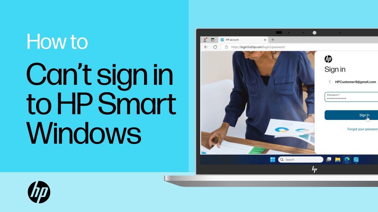 Cannot sign in to or create an HP Smart account Cannot sign in to or create an HP Smart account