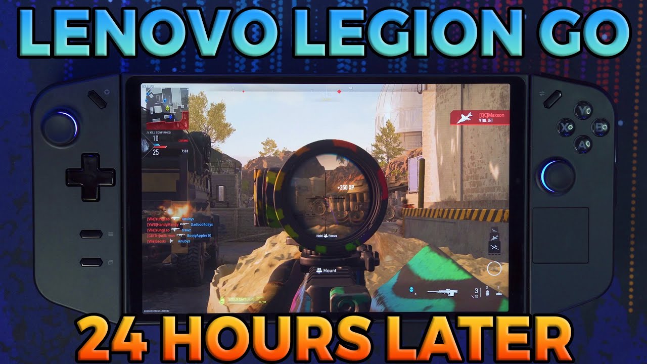 24 hours With The Lenovo Legion GO 24 hours With The Lenovo Legion GO