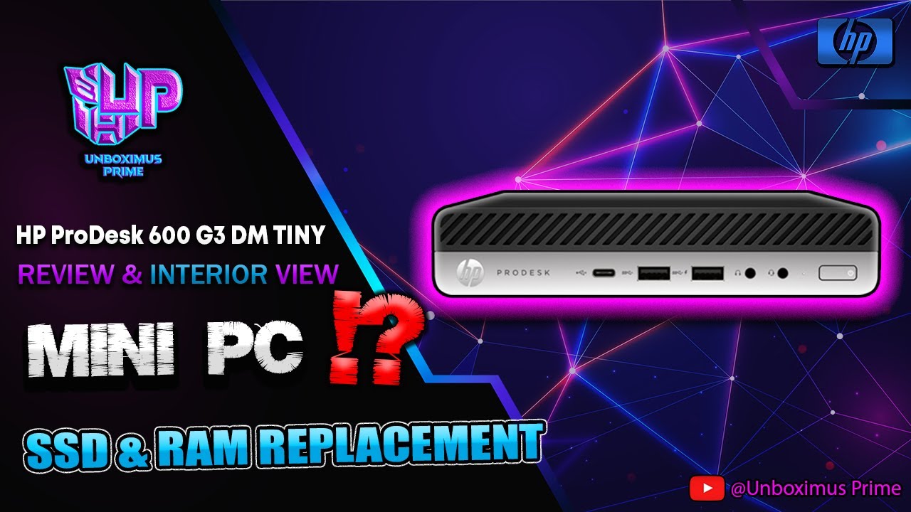 MINI PC !? HP ProDesk 600 G3 DM TINY | REVIEW, INTERIOR MINI PC !? HP ProDesk 600 G3 DM TINY | REVIEW, INTERIOR