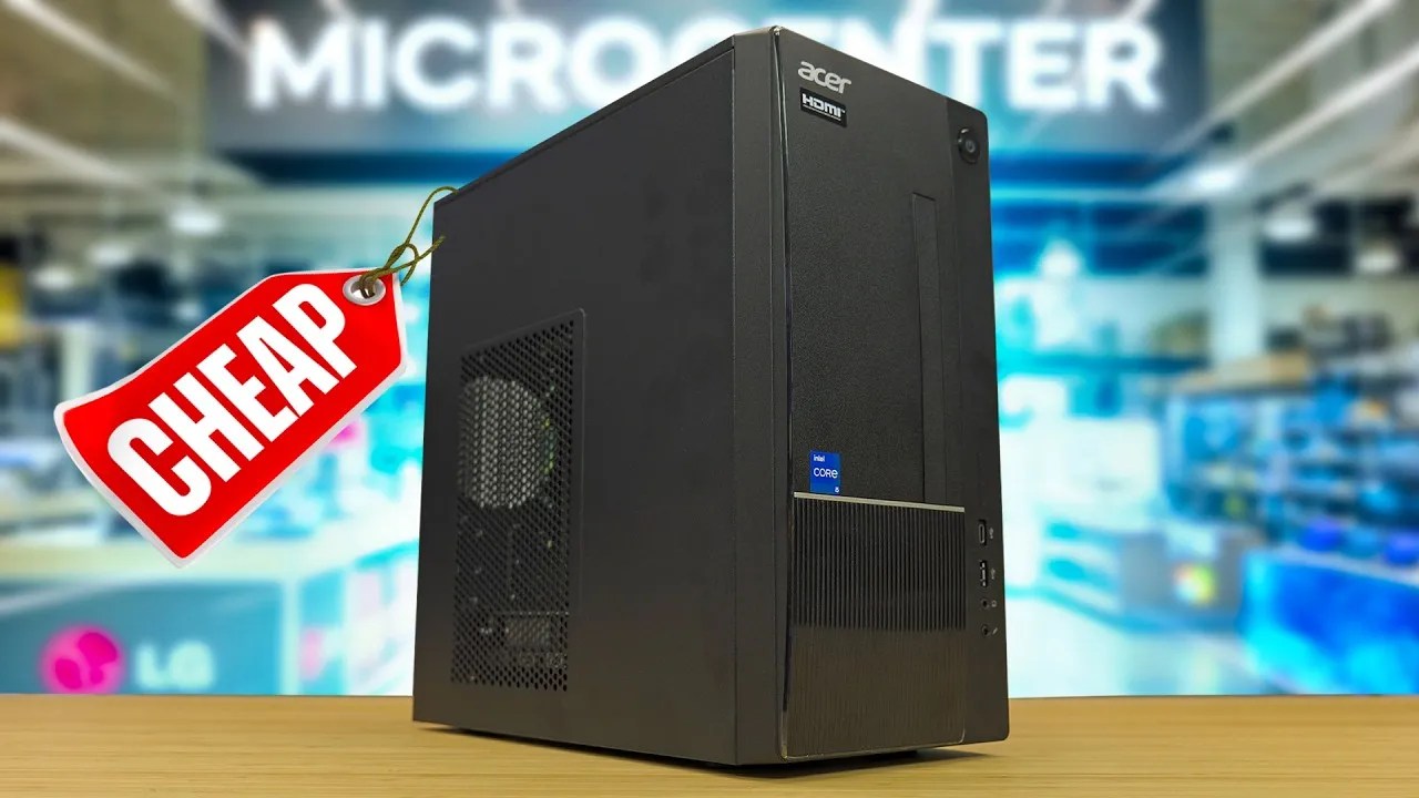 Can the CHEAPEST Microcenter PC Game? Can the CHEAPEST Microcenter PC Game?