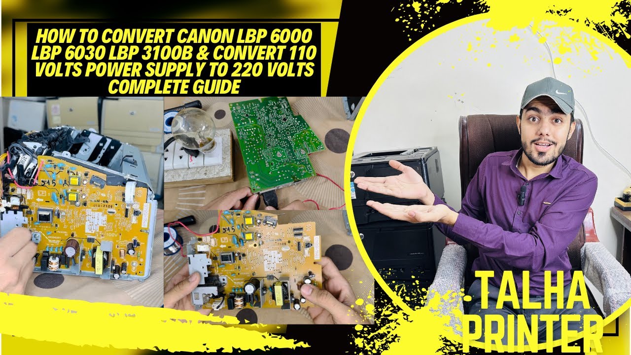 how to convert canon LBP6000 LBP6030 LBP3100B & convert how to convert canon LBP6000 LBP6030 LBP3100B & convert