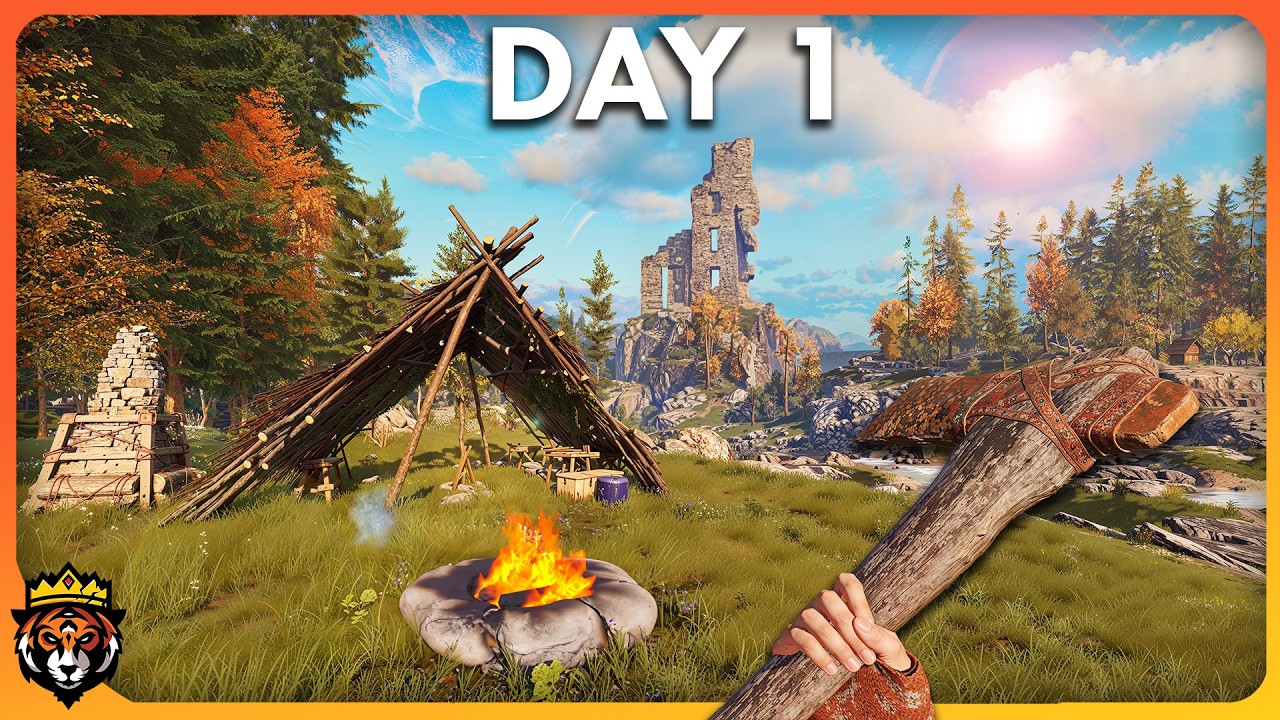 DAY 1 First Look at this INCREDIBLE New Survival Game DAY 1 First Look at this INCREDIBLE New Survival Game