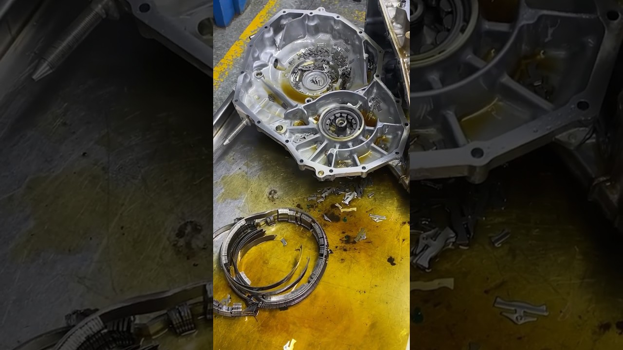 CVT Transmission Disassembly For Overhaul CVT Transmission Disassembly For Overhaul