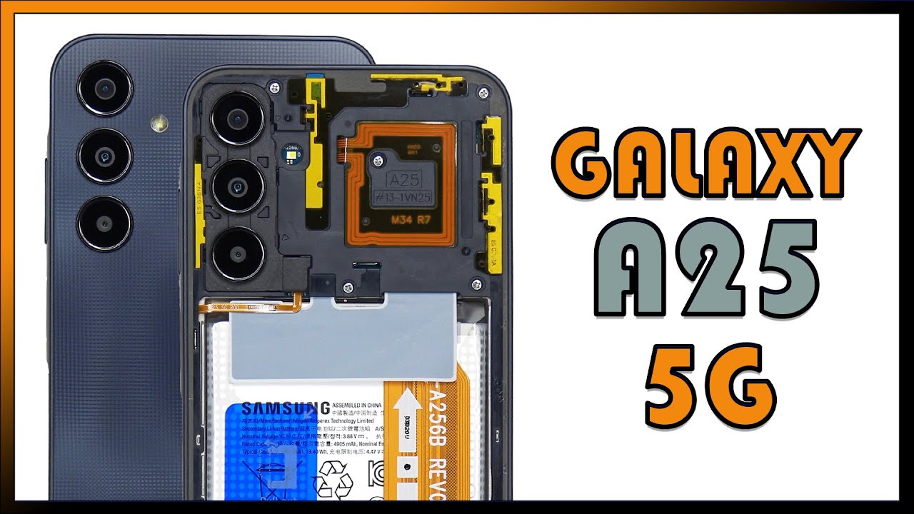 Samsung Galaxy A25 5G Teardown Disassembly Repair Video Samsung Galaxy A25 5G Teardown Disassembly Repair Video
