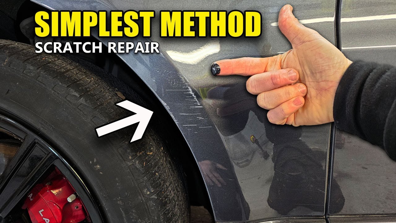 EASIEST way to repair car scratches at home! inc. EASIEST way to repair car scratches at home! inc.