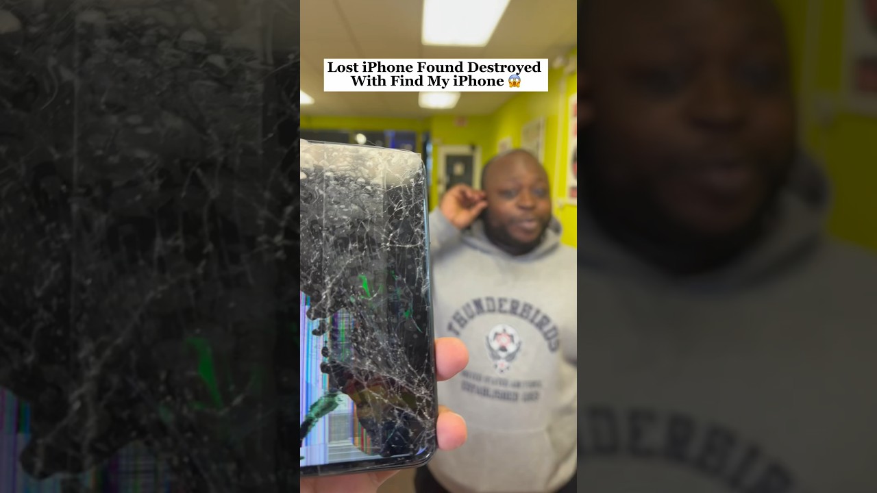iPhone Found Destroyed on the Street #shorts #asmr iPhone Found Destroyed on the Street #shorts #asmr