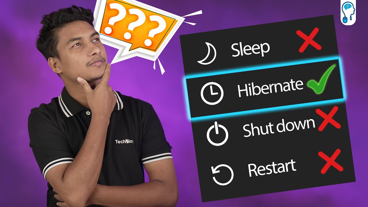 Are you clicking the wrong power option? – Shut Down vs Are you clicking the wrong power option? – Shut Down vs
