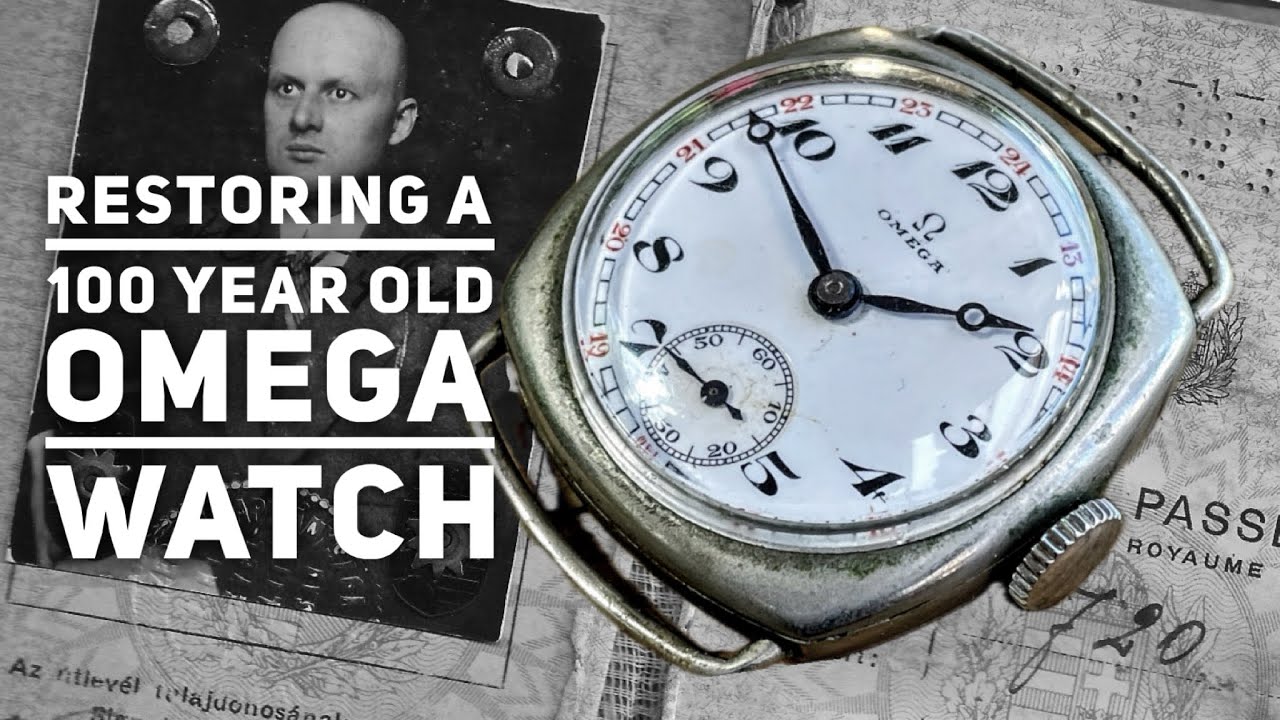 Restoring a 100 Year Old Omega Watch: Amazing Restoring a 100 Year Old Omega Watch: Amazing