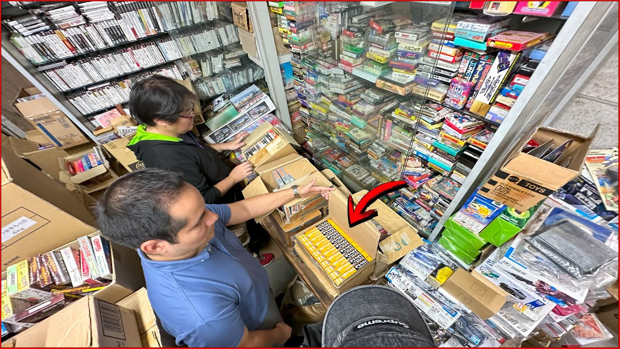 I found a SECRET STORE with SEALED VIDEO GAMES in I found a SECRET STORE with SEALED VIDEO GAMES in