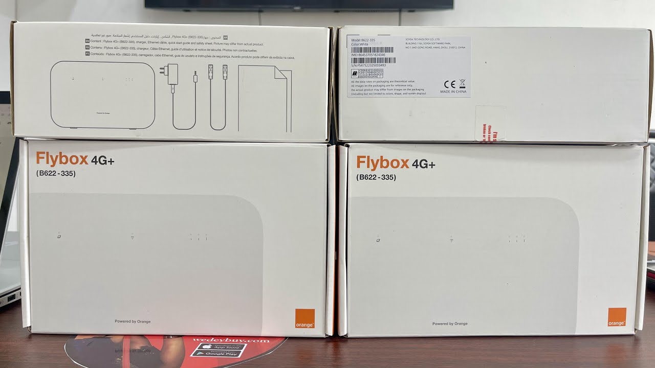 Huawei Orange Flybox Soyea Links 4G+ Routers B622-335 Te Huawei Orange Flybox Soyea Links 4G+ Routers B622-335 Te