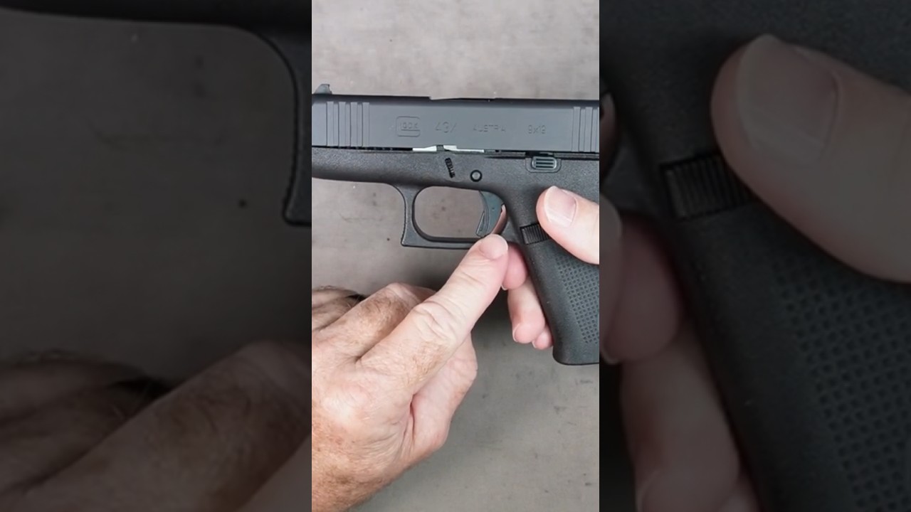 Glock 43X Disassembly (Field Strip). Removing the Glock Glock 43X Disassembly (Field Strip). Removing the Glock