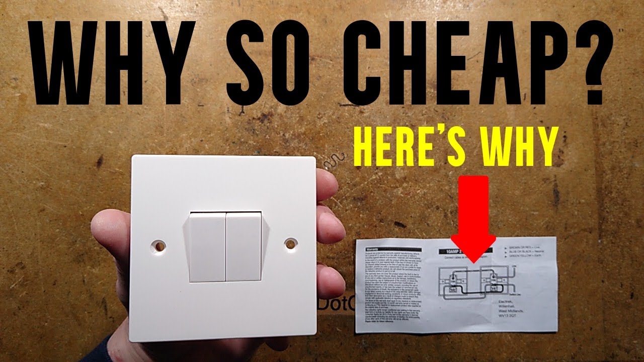 Poundland 50p switch teardown Poundland 50p switch teardown