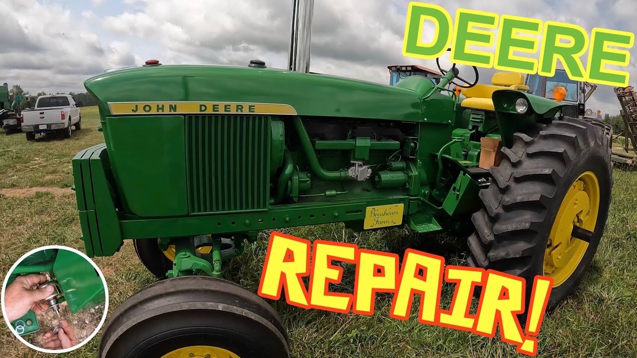 DEERE repair! 4020 JOHN DEERE gets a battery cutoff DEERE repair! 4020 JOHN DEERE gets a battery cutoff