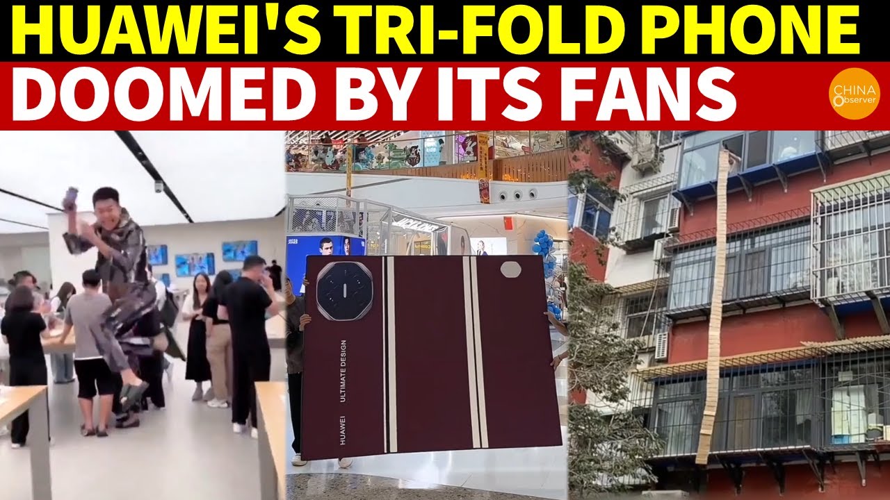 Huawei’s Tri-Fold Phone, Doomed by Its Fans! Folds and B Huawei’s Tri-Fold Phone, Doomed by Its Fans! Folds and B
