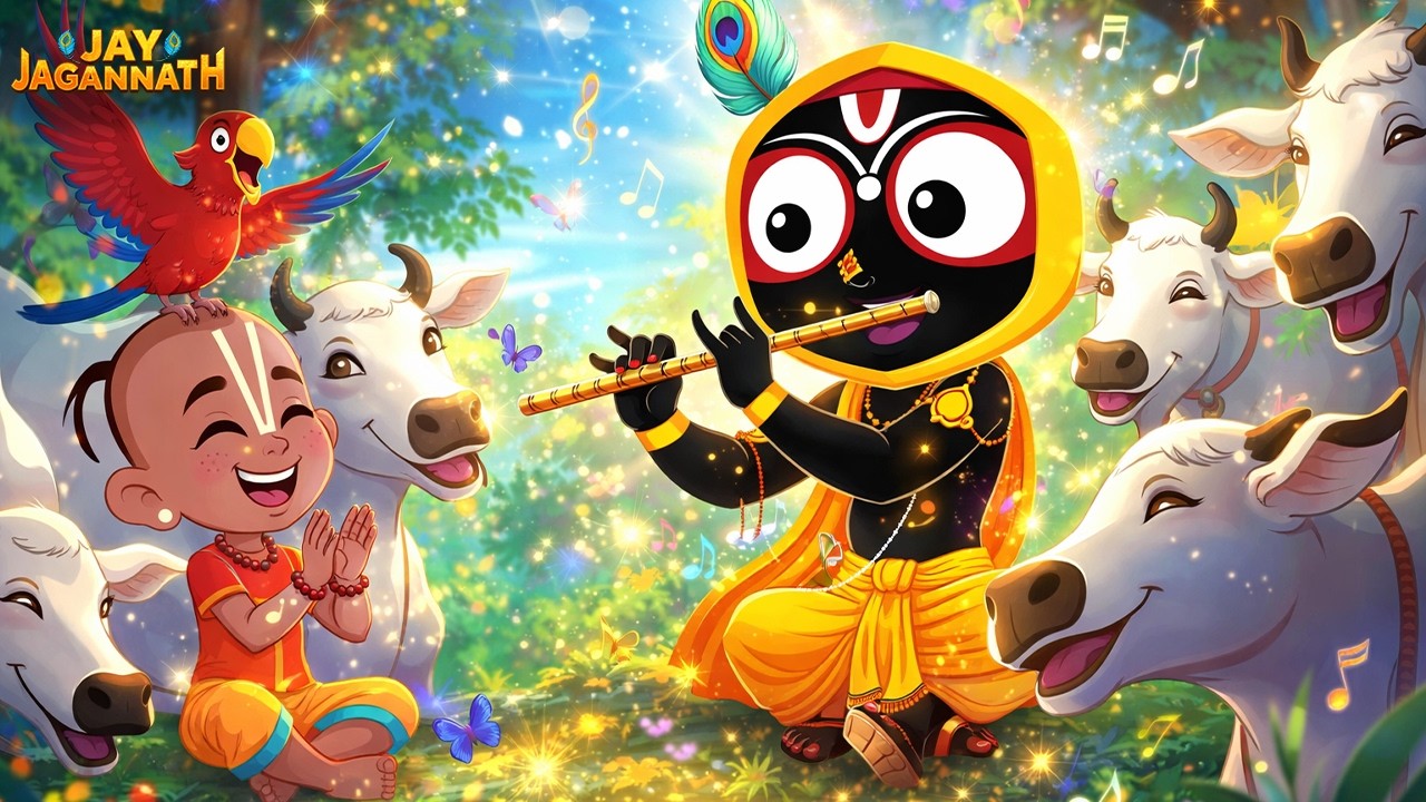 चोरी करने वाला पक्षी… लेकिन बलराम का दोस्त? | Jay Jagannath | Jagannath Cartoon| jai jagannath चोरी करने वाला पक्षी… लेकिन बलराम का दोस्त? | Jay Jagannath | Jagannath Cartoon| jai jagannath