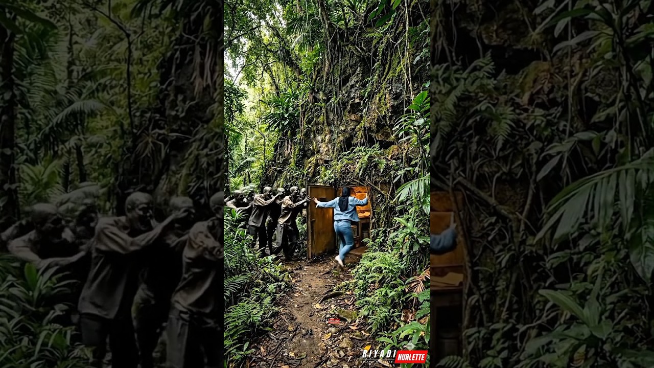 She Escapes into a Hidden Bunker #zombie #thriller #survival #horror #story #fyp #foryou She Escapes into a Hidden Bunker #zombie #thriller #survival #horror #story #fyp #foryou