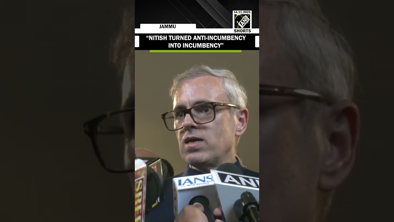 “Nitish converts anti-incumbency to incumbency…” Omar Abdullah reacts to Bihar result “Nitish converts anti-incumbency to incumbency…” Omar Abdullah reacts to Bihar result
