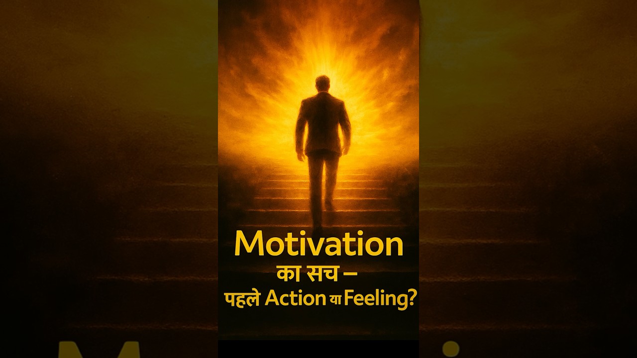 Motivation का सच – पहले Action या Feeling | पहले काम करो या मूड बनाओ | Action Precedes Motivation Motivation का सच – पहले Action या Feeling | पहले काम करो या मूड बनाओ | Action Precedes Motivation