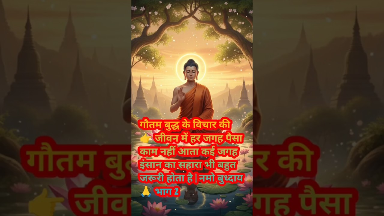 गौतम बुद्ध के विचार की जीवन में हर जगह पैसा काम नहीं आता | भाग 2 #shorts #ytshorts #हर दिन एक सीख गौतम बुद्ध के विचार की जीवन में हर जगह पैसा काम नहीं आता | भाग 2 #shorts #ytshorts #हर दिन एक सीख