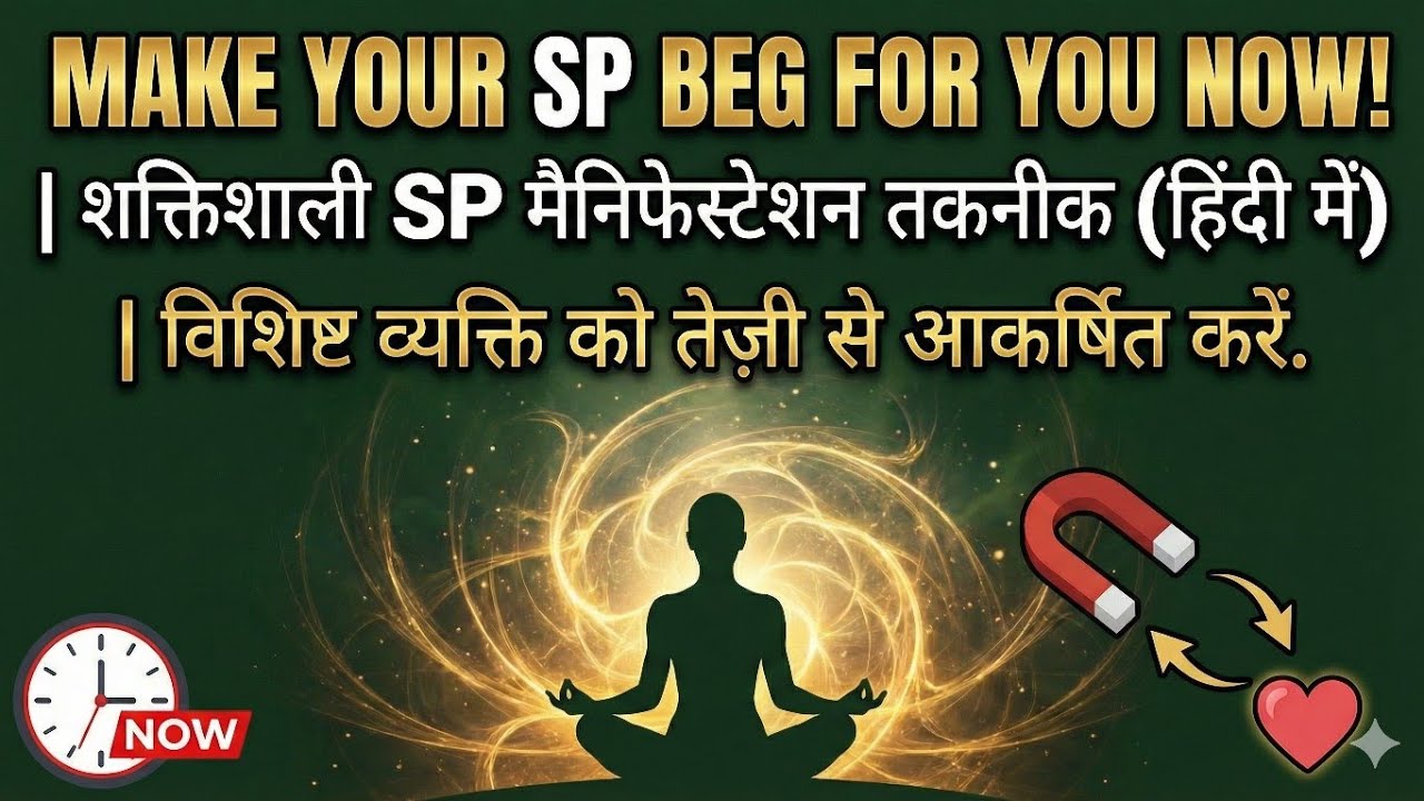 SP came back to her from Powerful SP ManifestationTechnique in Hindi Attract Specific Person Fast SP came back to her from Powerful SP ManifestationTechnique in Hindi Attract Specific Person Fast