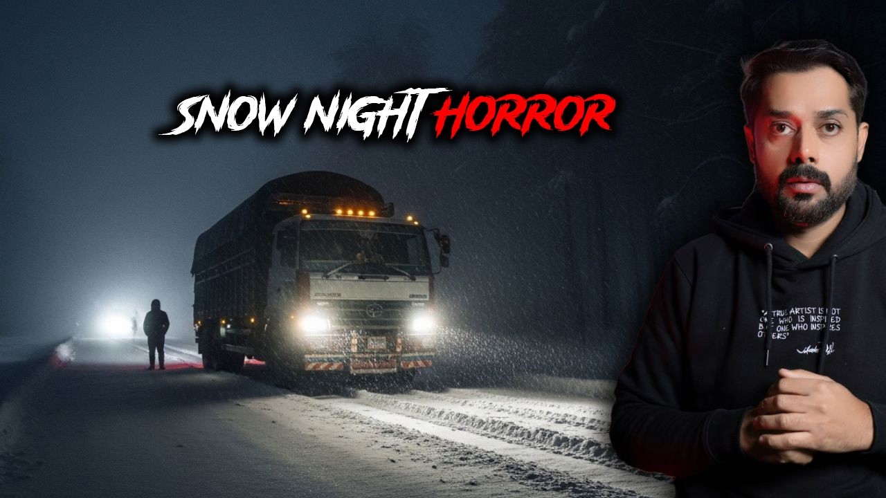 Truck Driver Stuck in Snowy Mountains at Night | Real Horror Story Truck Driver Stuck in Snowy Mountains at Night | Real Horror Story