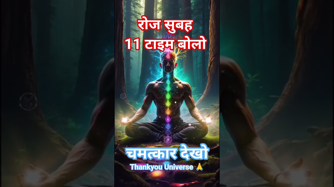 11 Time bolo चमत्कार देखो #lawofattraction #divine #motivational #universe video in hindi 11 Time bolo चमत्कार देखो #lawofattraction #divine #motivational #universe video in hindi