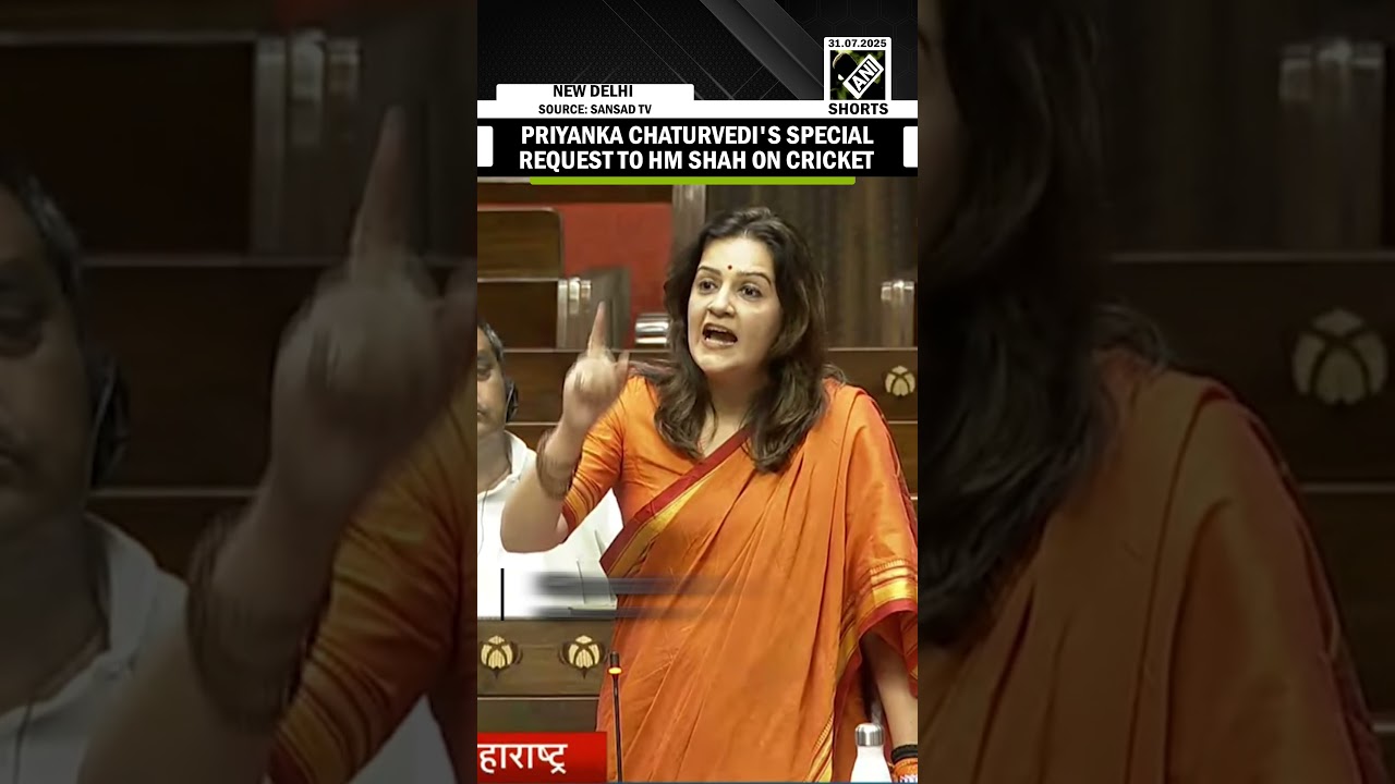 ‘One call can stop Ind-Pak match…’ Priyanka Chaturvedi urges HM Amit Shah in Rajya Sabha ‘One call can stop Ind-Pak match…’ Priyanka Chaturvedi urges HM Amit Shah in Rajya Sabha