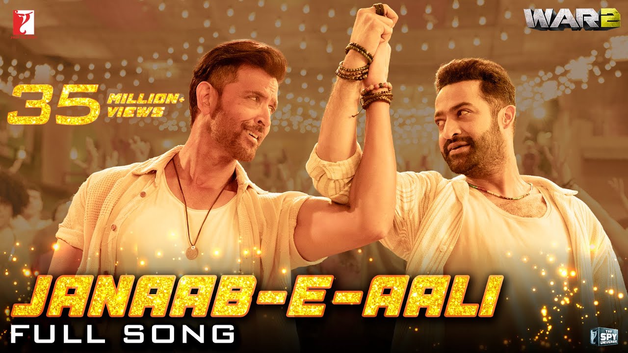 Janaab-e-Aali | Full Song | WAR 2 | Hrithik Roshan, NTR | Pritam, Sachet Tandon, Saaj Bhatt, Amitabh Janaab-e-Aali | Full Song | WAR 2 | Hrithik Roshan, NTR | Pritam, Sachet Tandon, Saaj Bhatt, Amitabh