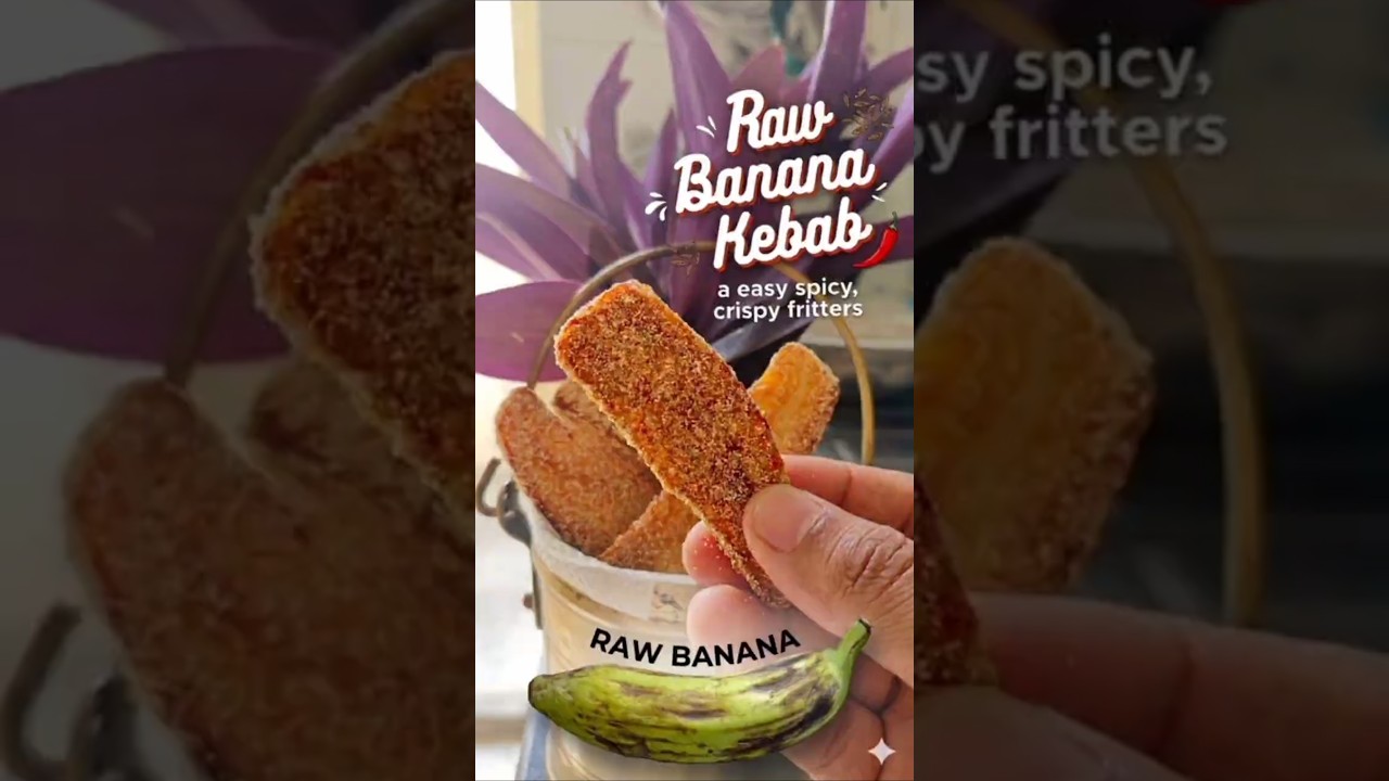 Raw Banana Rawa Fry. How to Make Crispy Kele ke Kabab #kebab #mouthwatering #instant #viralreels Raw Banana Rawa Fry. How to Make Crispy Kele ke Kabab #kebab #mouthwatering #instant #viralreels