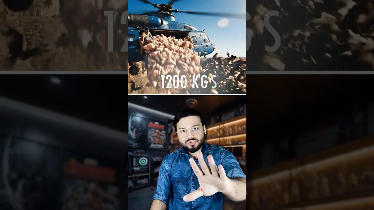 WAIT… Why Indian Military is THROWING 1,200 KG CHICKEN From Sky On Republic Day? #shorts WAIT… Why Indian Military is THROWING 1,200 KG CHICKEN From Sky On Republic Day? #shorts