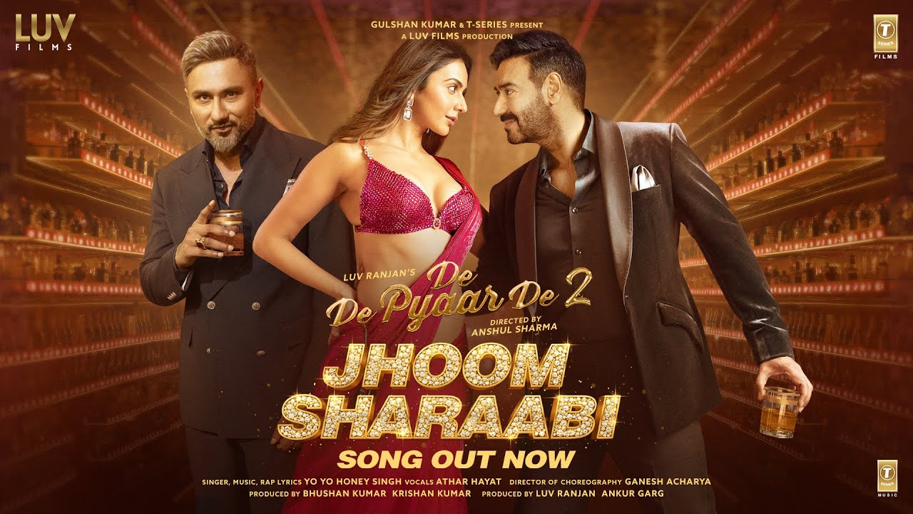 Jhoom Sharaabi (Song)– De De Pyaar De 2 | Ajay Devgn, Rakul Preet Singh | Yo Yo Honey Singh | 14 Nov Jhoom Sharaabi (Song)– De De Pyaar De 2 | Ajay Devgn, Rakul Preet Singh | Yo Yo Honey Singh | 14 Nov
