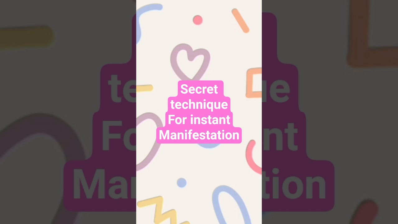 best technique for instant manifestation #lawofassumption #lawofattraction #motivation #selflove best technique for instant manifestation #lawofassumption #lawofattraction #motivation #selflove