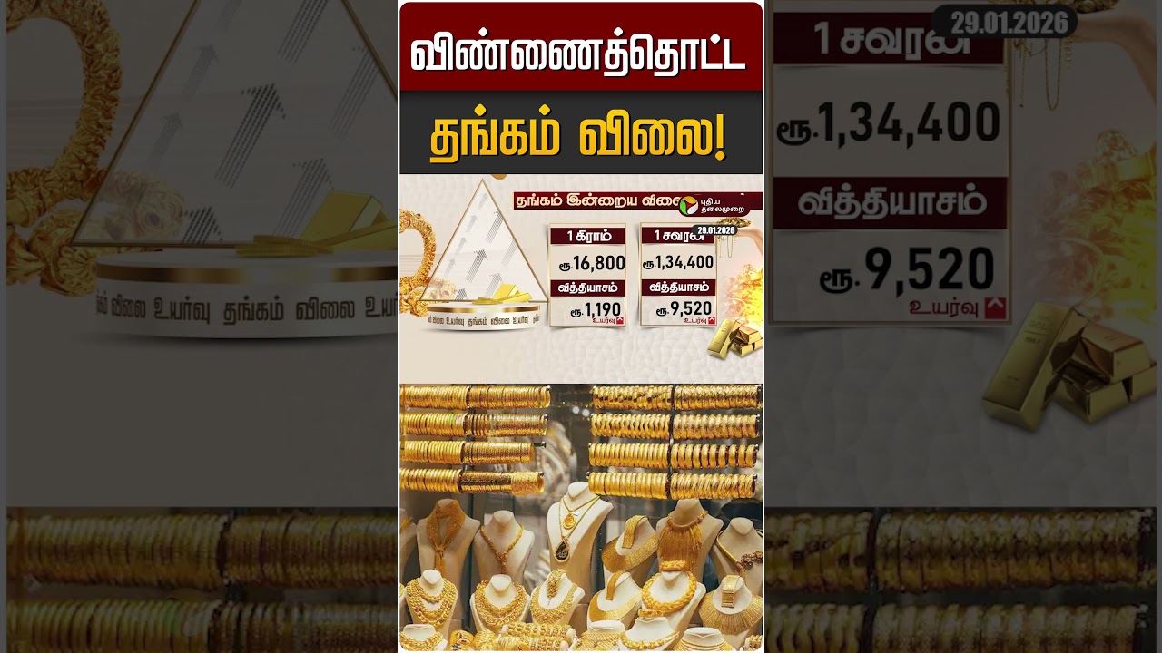 விண்ணைத்தொட்ட தங்கம் விலை! | Gold | Gold Rate விண்ணைத்தொட்ட தங்கம் விலை! | Gold | Gold Rate
