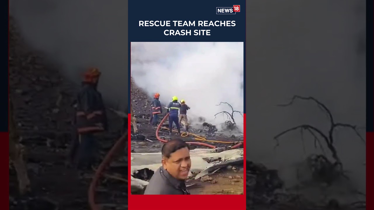 BREAKING: Rescue Teams at Baramati Crash Site | N18S #breakingnews BREAKING: Rescue Teams at Baramati Crash Site | N18S #breakingnews