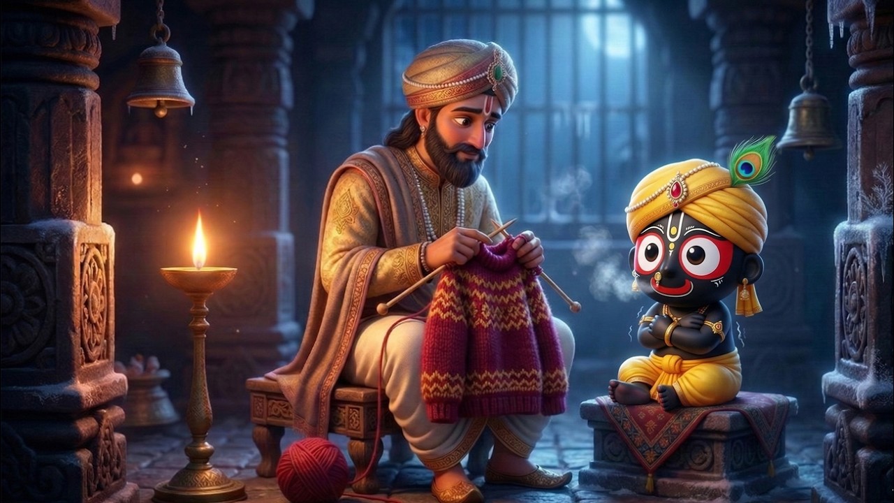 Why did God need a sweater at midnight? The Jagannath Mystery – Hindi Animated Story Why did God need a sweater at midnight? The Jagannath Mystery – Hindi Animated Story