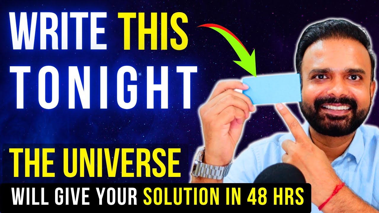 Get Instant Solution From The Universe (3 Affirmation Mantra + Pillow Manifestation Technique) Get Instant Solution From The Universe (3 Affirmation Mantra + Pillow Manifestation Technique)