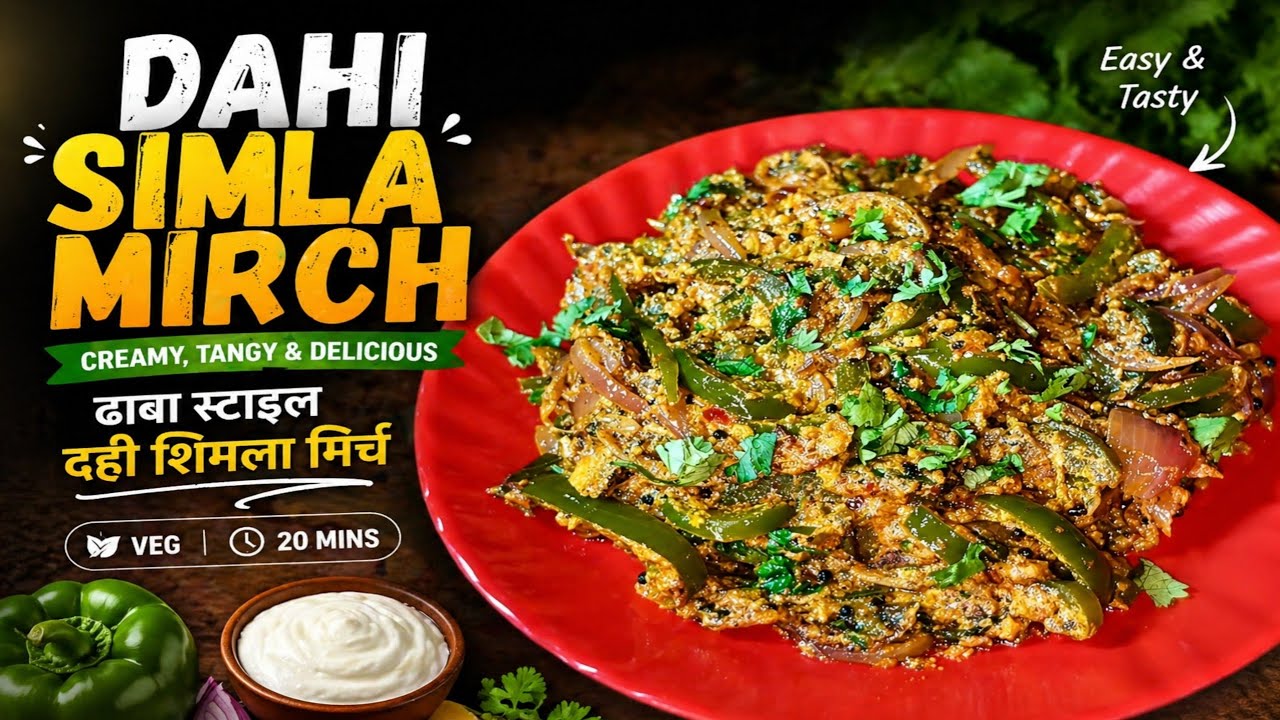“Aisi shimla mirch kabhi nahi khai hogi!” Dahi Simla Mirch Recipe || 20 Min Easy & Tasty Sabzi || “Aisi shimla mirch kabhi nahi khai hogi!” Dahi Simla Mirch Recipe || 20 Min Easy & Tasty Sabzi ||