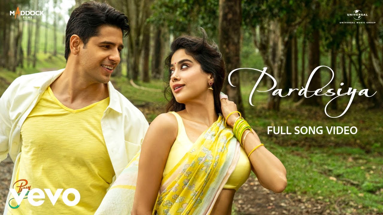 Pardesiya (Film Version) Sidharth M, Janhvi K |Param Sundari|Sachin-Jigar, Sonu,Krishnakali,Amitabh Pardesiya (Film Version) Sidharth M, Janhvi K |Param Sundari|Sachin-Jigar, Sonu,Krishnakali,Amitabh